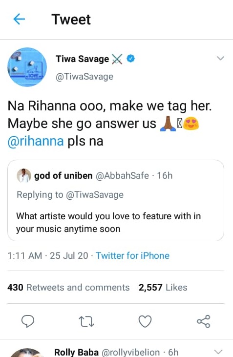 Tiwa Savage needs to Feature Rihanna 1.jpg